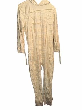 Tipsy Elves Light Mummy Costume Hooded Jumpsuit
